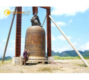 Đúc chuông Đại hồng chung cỡ lớn theo yêu cầu