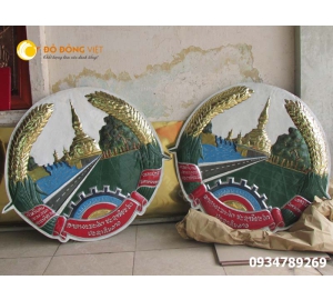 Đúc logo, huy hiệu, quốc hiệu theo yêu cầu