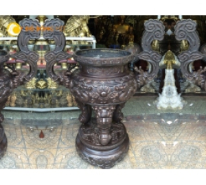 Đúc lư hương đình chùa tại TP HCM, Đơn vị nhận đúc lư hương tại chùa, báo giá đúc lư hương đồng