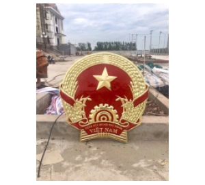 Đúc Quốc Huy bằng đồng theo kích cỡ yêu cầu tại Tp Hồ Chí Minh