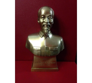 Đúc tượng Bác Hồ bán thân đúng mẫu chuẩn, báo giá đúc tượng Bác Hồ