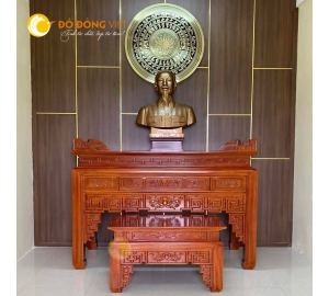 Mẫu tượng bác Hồ để phòng thờ KT 60 cm