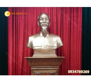 Tượng bác hồ bằng đồng  mẫu đẹp chuẩn