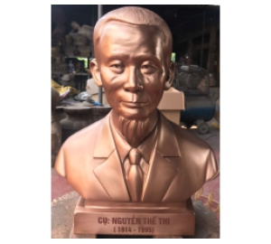 Đúc tượng bán thân bằng đồng, báo giá đúc tượng đồng uy tín