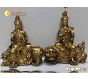 Bán tượng phật bà quan âm bằng đồng