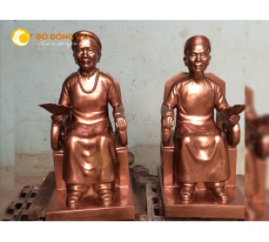 Đúc Tượng Chân Dung Bằng Đồng đỏ
