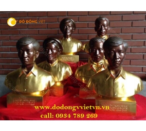 ĐÚC TƯỢNG CHÂN DUNG BẰNG ĐỒNG