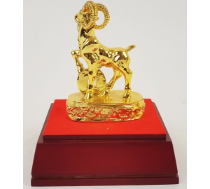Tượng dê dát vàng 24k ý nghĩa phong thủy
