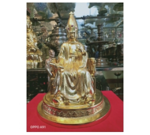 Đúc tượng mẫu cửu trùng thiên theo yêu cầu tại cơ sở Đồ đồng Việt