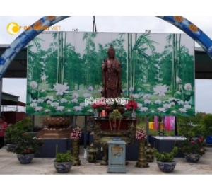 Đúc tượng phật bà quan âm bằng đồng cho chùa