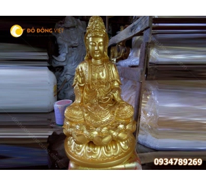Đúc tượng phật quan âm bằng đồng