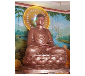 Đúc tượng Phật thích ca bằng đồng đỏ theo yêu cầu