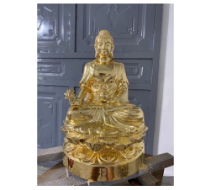 Đúc tượng Phật Thích Ca mạ vàng đẹp tôn nghiêm
