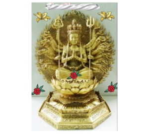 Đúc tượng Phật Thiên Thủ Thiên Nhãn bằng đồng vàng theo yêu cầu