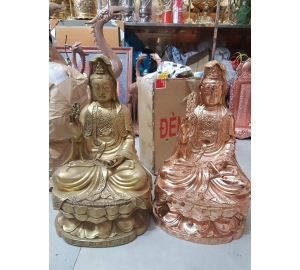 Đúc tượng Quán Thế Âm Bồ Tát theo yêu cầu tại Đồ đồng Việt