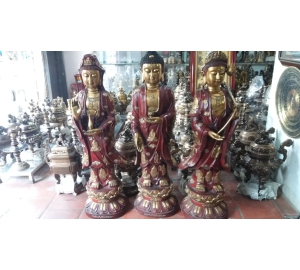 Đúc tượng Tam thế Phật bằng đồng, đúc tượng Phật đồng theo yêu cầu