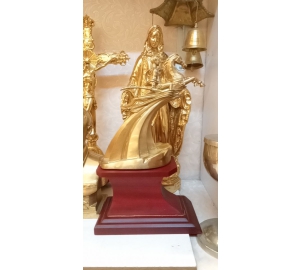 Đúc tượng Thánh Gióng bằng đồng mạ vàng theo yêu cầu