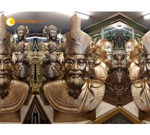 Đúc tượng Vua hùng bằng đồng