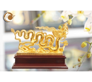 Giá bán biểu tượng rồng thời Lý mạ vàng đẹp