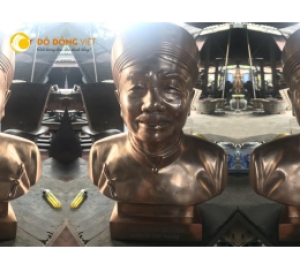 Giá đúc tượng chân dung bằng đồng, báo gia chi tiết đúc tượng chân dung theo yêu cầu