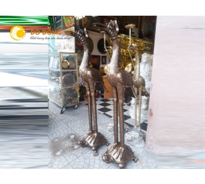 Hạc thờ đình chùa, hạc đồng