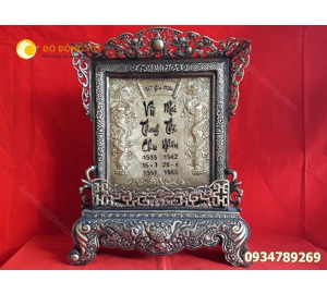 Làm bài vị thờ gia tiên, bán bài vị thờ cúng bằng đồng giá rẻ