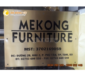 Làm biển hiệu bằng đồng tại TP Hồ Chí Minh