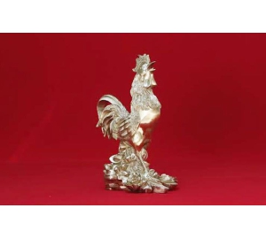 Linh vật gà phong thủy bằng đồng, địa chỉ bán gà đồng