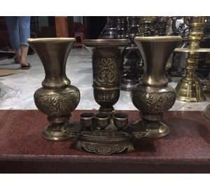 Lọ hoa bằng đồng Đại Bái, giá bán lọ hoa đồng