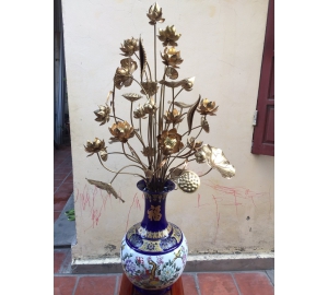 Lọ hoa đồng, hoa sen đồng thờ cúng giá rẻ chất lượng tại TP HCM