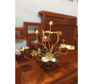 Chậu Hoa Sen Đồng Trang Trí, Quà Tặng