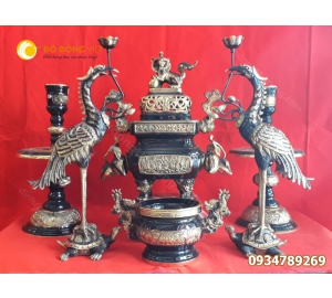 Lư đồng dapha đồ thờ cúng dapha đỉnh đồng thờ cúng hun màu giá rẻ đẹp nhất