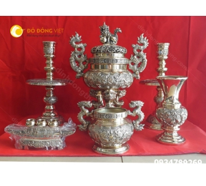 Lư đồng Vĩnh Tiến - Đỉnh đồng Vĩnh Tiến thờ cúng