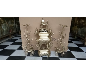 Đỉnh đồng trúc đẹp tinh xảo từng chi tiết