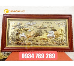 Tranh Mã Đáo Thành Công Bằng Đồng Mẫu Mới