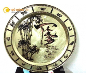 Mâm đồng chạm 12 con giáp, mâm đồng ăn cơm, mâm đồng đẹp