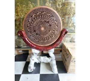 Mặt trống đồng đúc bằng đồng đỏ làm quà tặng lưu niệm, quà tặng hội nghị