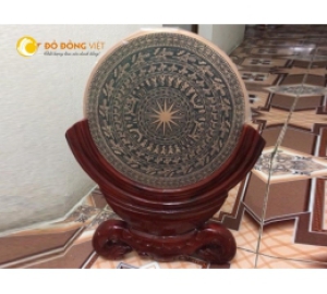 Mặt trống đồng đúc DK 60cm