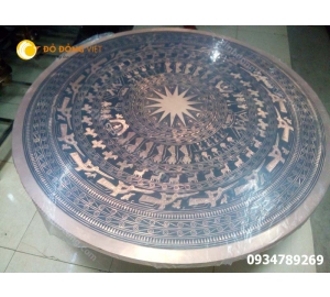 Mặt trống đồng đúc đường kính 90, 100, 150, 200, 250cm
