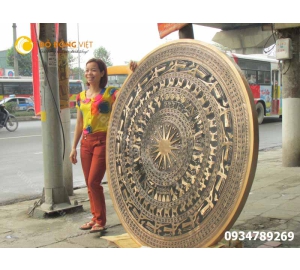 Mặt Trống Đồng Đúc Đường Kính 150Cm