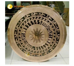 MẶT TRỐNG ĐỒNG HOA SEN BẰNG ĐỒNG HỒ CHÍ MINH