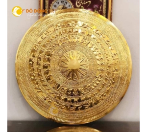 Mặt trống đồng mạ vàng, Quà tặng trống đồng Đông Sơn trang trí