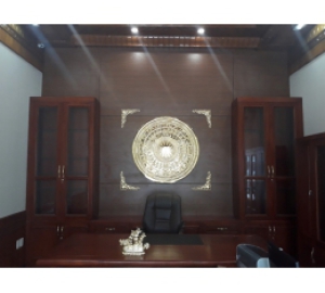 Mặt trống đồng trang trí văn phòng, giá bán mặt trống đồng đẹp