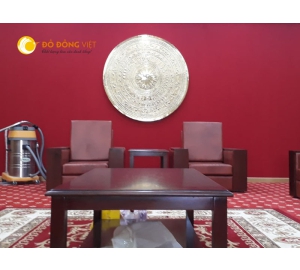 Mặt trống đồng trang trí nội thất DK 90cm