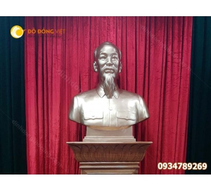 Mẫu Tượng Bác Hồ Bằng Đồng Cao 40 50 60 70