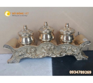 NGAI NƯỚC CONG 5 LY BẰNG ĐỒNG THỜ CÚNG