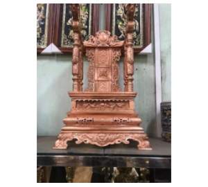Ngai thờ bằng đồng đỏ nguyên chất, giá bán ngai thờ đồng