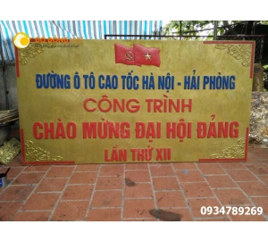 Nơi làm logo bảng biển công trình 