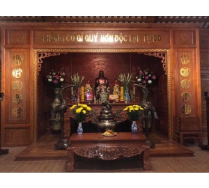 Đồ đồng thờ cúng cho phòng thờ Bác Hồ, đúc tượng đồng Bác Hồ bằng đồng