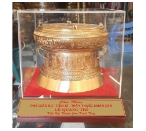 Quà tặng trống đồng Ngọc Lũ, trống đồng quà tặng lưu niệm